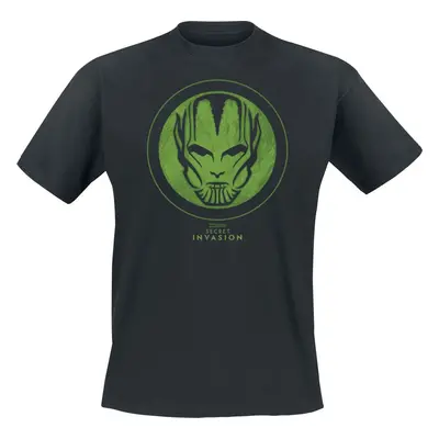 Secret Invasion Skrull Logo Tričko černá