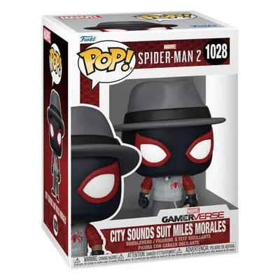 Spider-Man Vinylová figurka č.1028 City Sounds Suit Miles Morales 2 Sberatelská postava vícebare