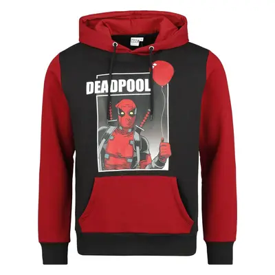 Deadpool Deadpool - Ballon Mikina s kapucí vícebarevný