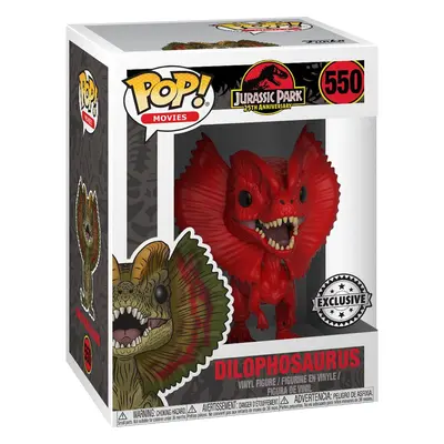 Jurassic Park Vinylová figurka č.550 Dilophosaurus Sberatelská postava standard