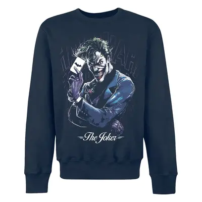 Batman The Joker - Pose Mikina námořnická modrá