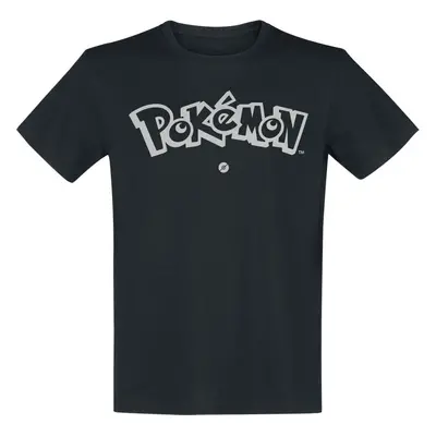 Pokémon Logo Tričko černá