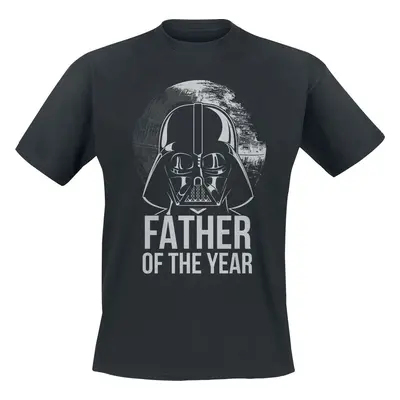 Star Wars Darth Vader - Father Of The Year Tričko černá