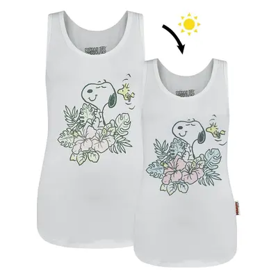 Peanuts Snoopy Dámský tank top bílá