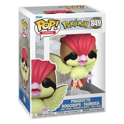 Pokémon Vinylová figurka č.849 Pidgeotto - Roucoups - Tauboga Sberatelská postava vícebarevný