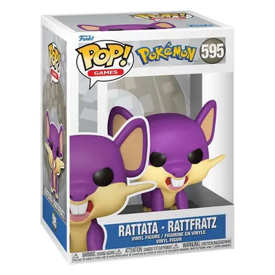 Pokémon Vinylová figurka č.595 Rattata - Rattfratz Sberatelská postava vícebarevný