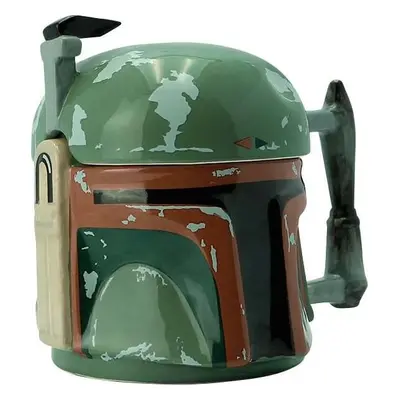 Star Wars Boba Fett - 3D Hrnek Hrnek vícebarevný