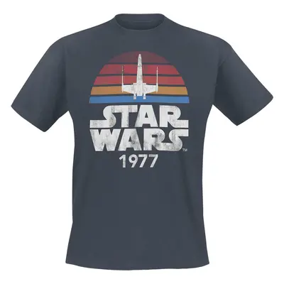 Star Wars Since 1977 Tričko antracitová