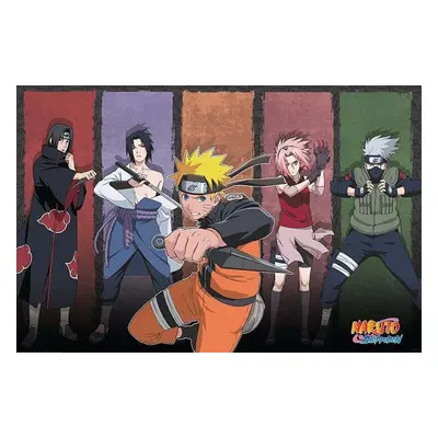 Naruto Shippuden - Naruto & Allies plakát vícebarevný