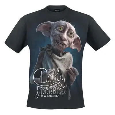 Harry Potter Dobby Tričko černá