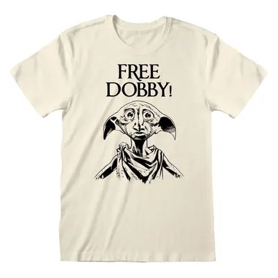 Harry Potter Free Dobby Tričko krémová