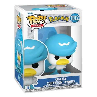 Pokémon Vinylová figurka č.1012 Quaxly - Coiffeton - Kwaks Sberatelská postava vícebarevný