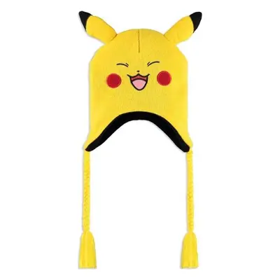 Pokémon Pikachu Beanie čepice žlutá