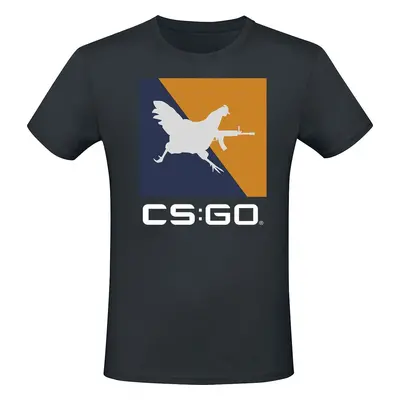 Counter-Strike Global Offensive - CS:GO - Chicken Tričko černá