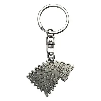 Game Of Thrones Stark Klíčenka stríbrná