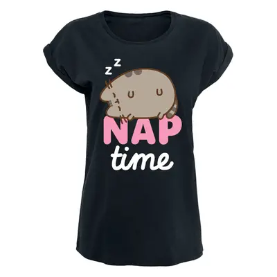 Pusheen Nap Time Dámské tričko černá