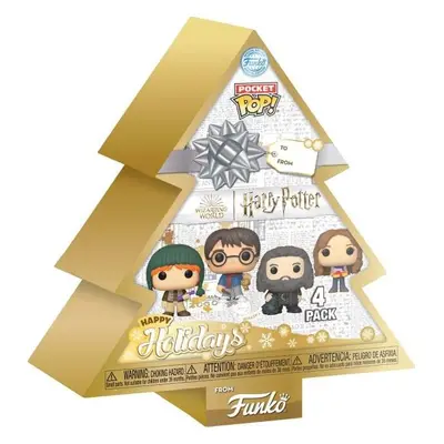 Harry Potter Tree Holiday Box - Pocket Pop! Klíčenka vícebarevný