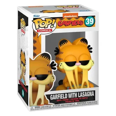 Garfield Vinylová figurka č.39 Garfield with Lasagna Sberatelská postava vícebarevný