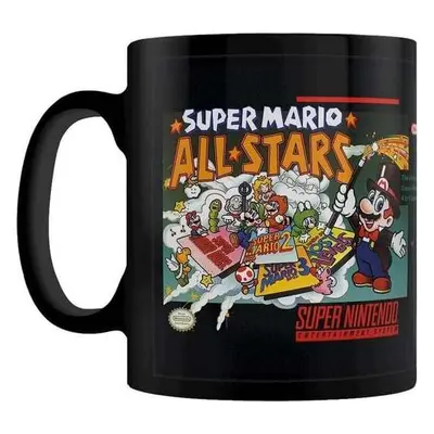 Super Mario Super Mario All-Stars Cartridge Hrnek vícebarevný