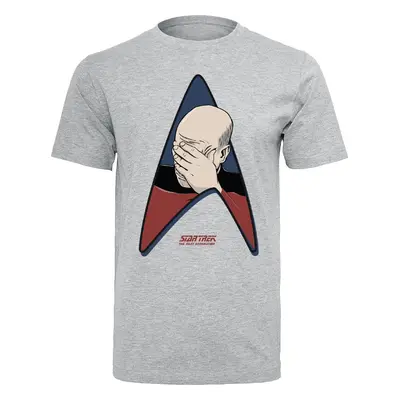 Star Trek Jean-Luc Picard - Facepalm Tričko prošedivelá