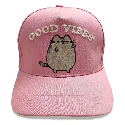 Pusheen Good Vibes Baseballová kšiltovka růžová