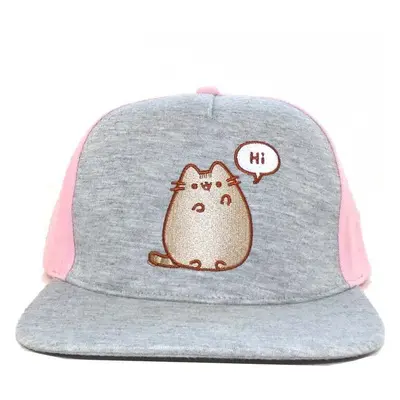 Pusheen Hi kšiltovka šedá