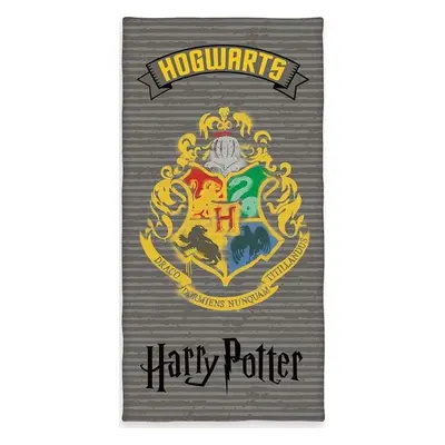 Harry Potter Velurová, plážová osuška Harry Potter osuška šedá