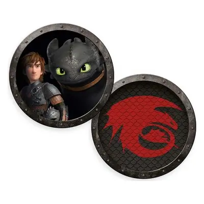 Drachenzähmen leicht gemacht Ozdobní polštáre How To Train Your Dragon dekorace polštár černá