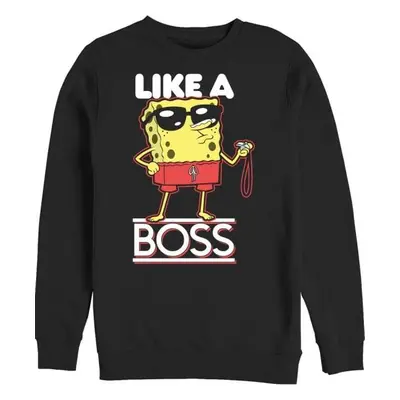 SpongeBob SquarePants Like a Boss Mikina černá