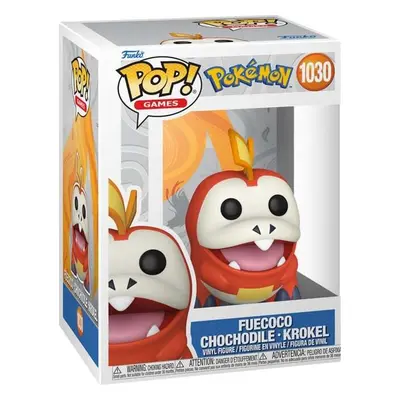 Pokémon Vinylová figurka č.1030 Fuecoco - Chochodile - Krokel Sberatelská postava vícebarevný