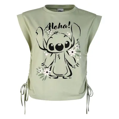 Lilo & Stitch Stitch - Aloha Dámský top olivová