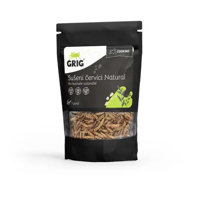 Grig Sušení červíci na vaření Natural 100 g