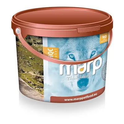 Marp kyblík na granule 4kg - hnědý