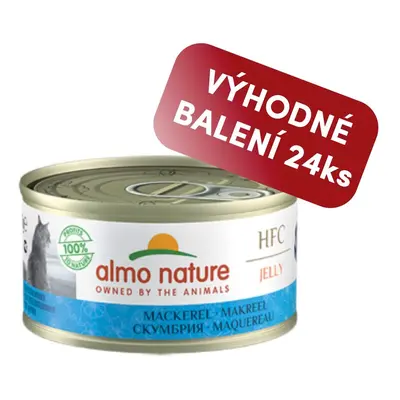 Almo Nature HFC Jelly - Makrela 70g výhodné balení 24ks