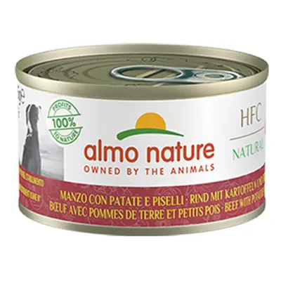 Almo Nature HFC DOG - Hovězí s bramborem a hráškem 95g