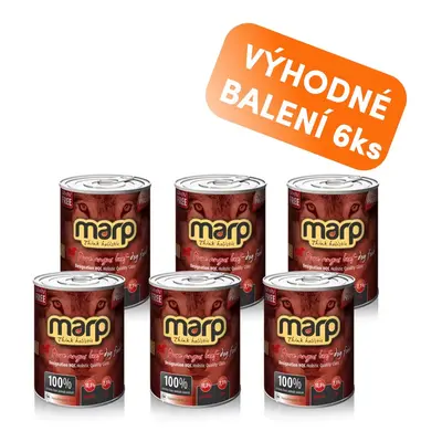 Marp Holistic Marp Angus Beef konzerva pro psy s hovězím 6x400g