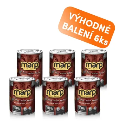 Marp Holistic Marp Venison konzerva pro psy se zvěřinou 6x400g