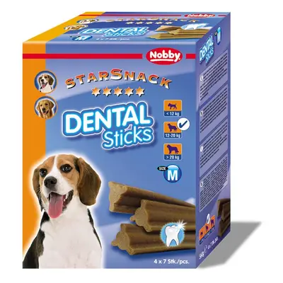 Nobby StarSnack Dental Sticks Medium dentální pamlsky 28ks / 560g