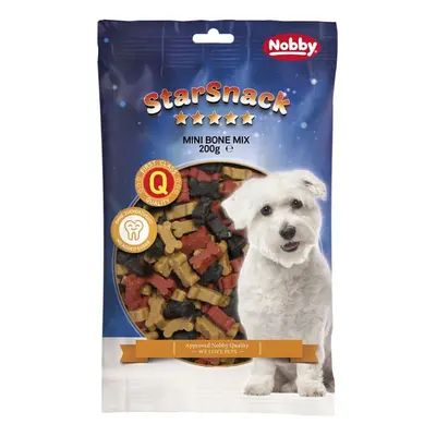 Nobby StarSnack Mini Bones Mix pamlsek kostičky 200g