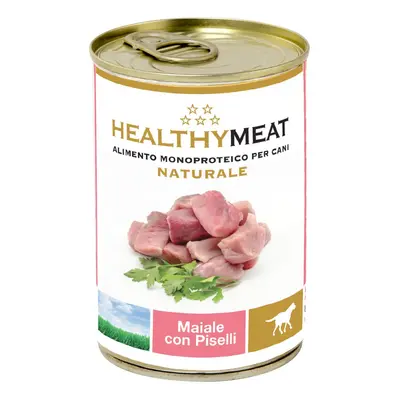 Healthymeat kousky vepřového masa s hráškem 400g