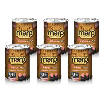 Marp Holistic Marp Salmon konzerva pro kočky s lososem 6x370g