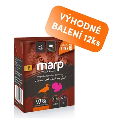 Marp Holistic krůta s kachnou tetrapak 12x375g