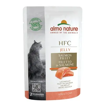 Almo Nature HFC Jelly - Losos v želé 55g