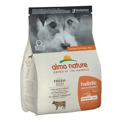 Almo Nature Holistic Maintenance XS-S s čerstvým hovězím 2kg