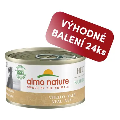 Almo Nature HFC DOG - Telecí 95g výhodné balení 24ks