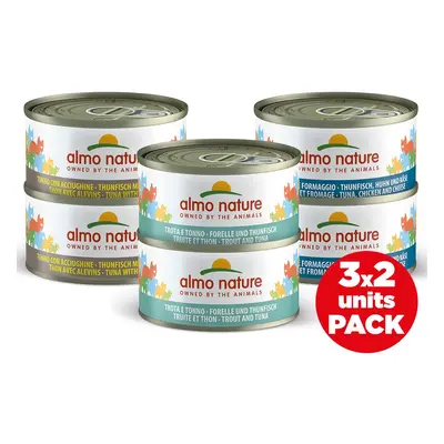 Almo Nature HFC Cat Multipack s rybou 6x70g