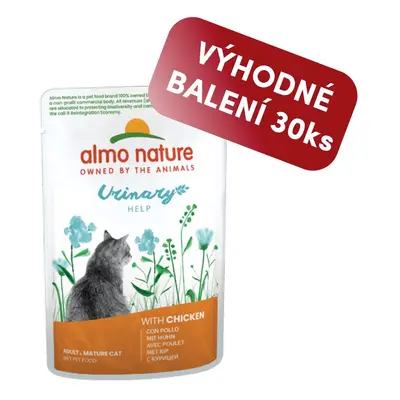 Almo Nature Holistic Urinary Help - Kuře 70g výhodné balení 30ks