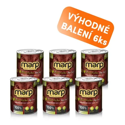 Marp Holistic Marp Chicken konzerva pro psy s kuřecím 6x800g