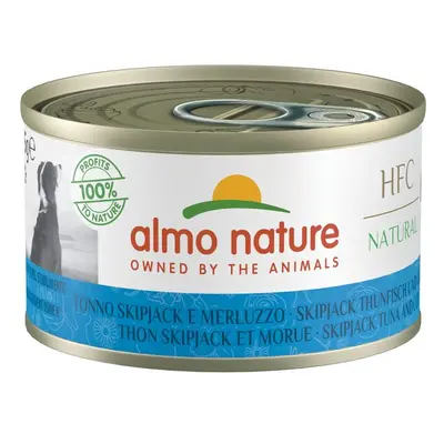 Almo Nature HFC DOG - Tuňák a treska 95g