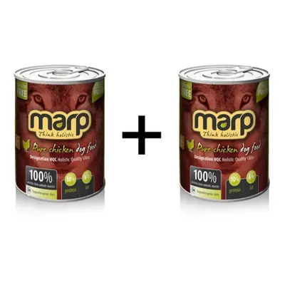 Marp Holistic Marp Chicken konzerva pro psy s kuřecím 400g exp 07/2024 1+1 ZDARMA